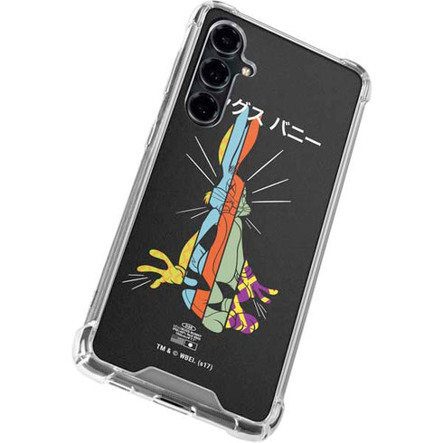 Looney Tunes Bugs Bunny Sliced Juxtapose Galaxy S23 FE Clear Case