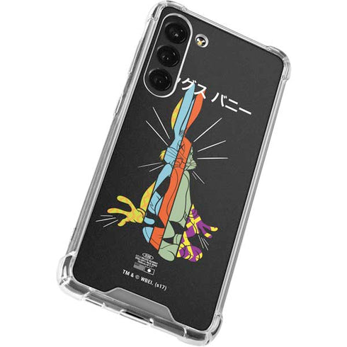 Looney Tunes Bugs Bunny Sliced Juxtapose Galaxy S23 Plus Clear Case