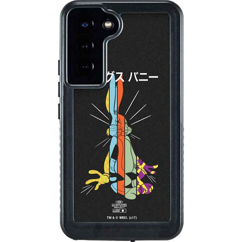 Looney Tunes Bugs Bunny Sliced Juxtapose Galaxy S23 Plus Waterproof Case