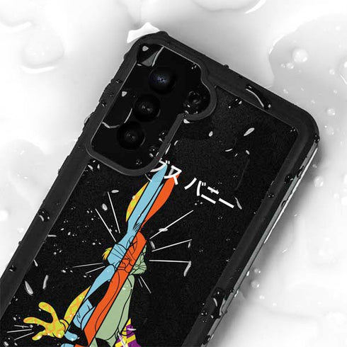 Looney Tunes Bugs Bunny Sliced Juxtapose Galaxy S23 Plus Waterproof Case