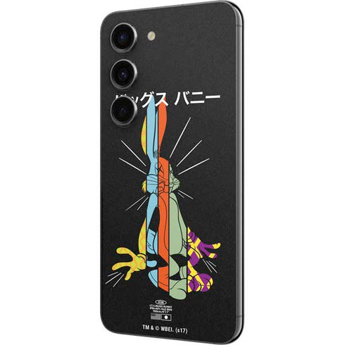 Looney Tunes Bugs Bunny Sliced Juxtapose Galaxy S23 Skin