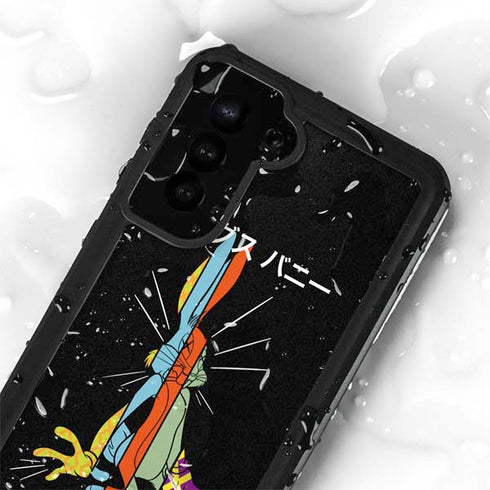 Looney Tunes Bugs Bunny Sliced Juxtapose Galaxy S23 Waterproof Case
