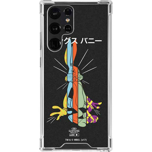 Looney Tunes Bugs Bunny Sliced Juxtapose Galaxy S24 Ultra Clear Case