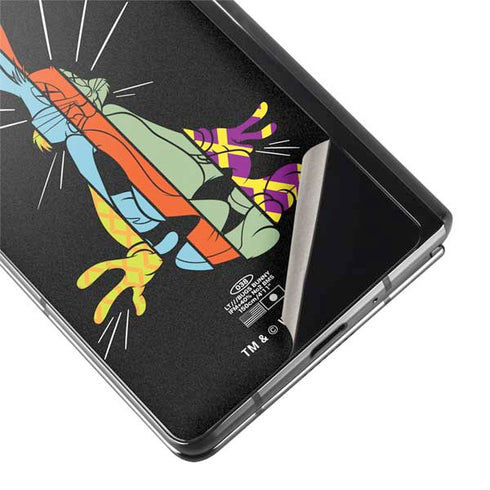 Looney Tunes Bugs Bunny Sliced Juxtapose Galaxy Z Fold2 5G Skin
