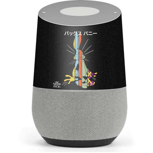 Looney Tunes Bugs Bunny Sliced Juxtapose Google Home Skin
