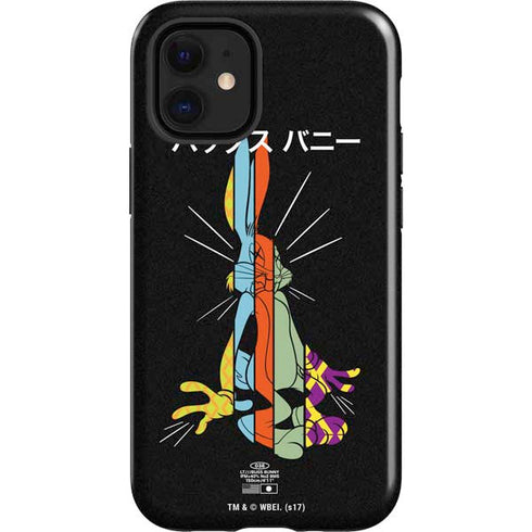 Looney Tunes Bugs Bunny Sliced Juxtapose iPhone 12 Mini Impact Case