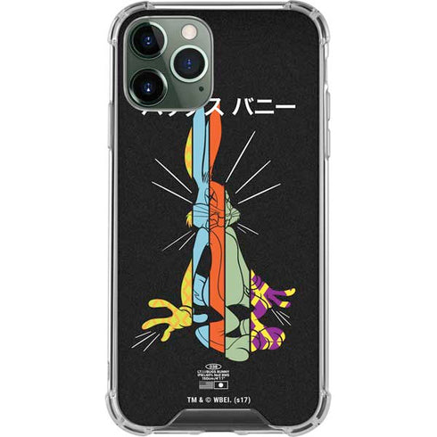 Looney Tunes Bugs Bunny Sliced Juxtapose iPhone 12 Pro Clear Case