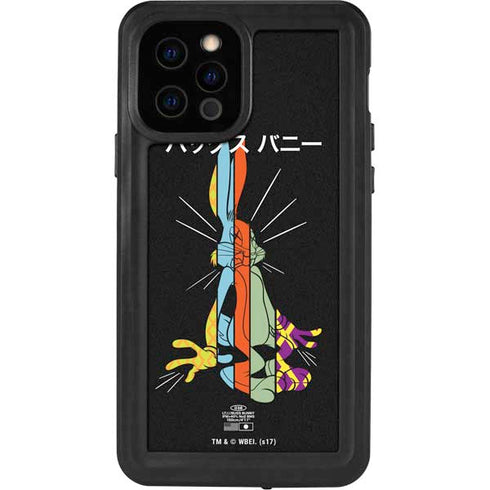 Looney Tunes Bugs Bunny Sliced Juxtapose iPhone 12 Pro Waterproof Case