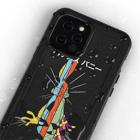 Looney Tunes Bugs Bunny Sliced Juxtapose iPhone 12 Pro Waterproof Case