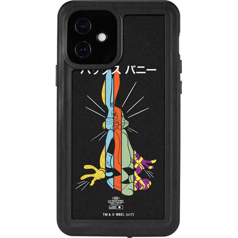 Looney Tunes Bugs Bunny Sliced Juxtapose iPhone 12 Waterproof Case