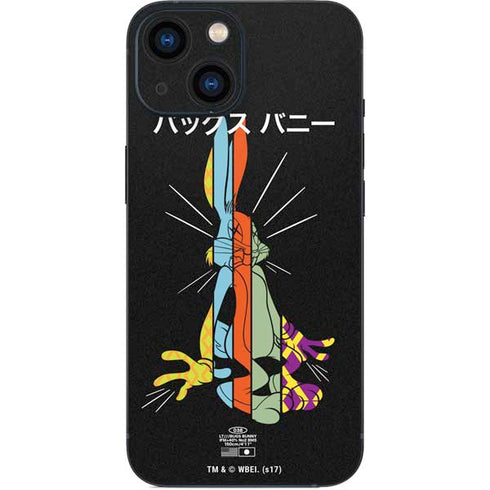 Looney Tunes Bugs Bunny Sliced Juxtapose iPhone 13 Mini Skin