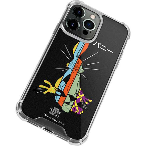 Looney Tunes Bugs Bunny Sliced Juxtapose iPhone 13 Pro Clear Case