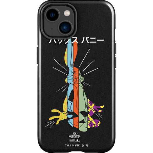 Looney Tunes Bugs Bunny Sliced Juxtapose iPhone 14 Plus Impact Case