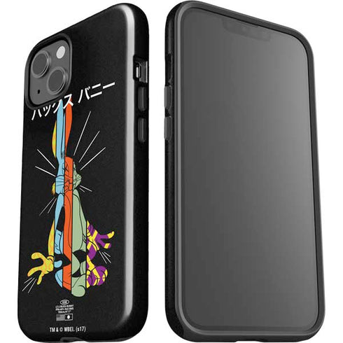 Looney Tunes Bugs Bunny Sliced Juxtapose iPhone 15 Plus Impact Case