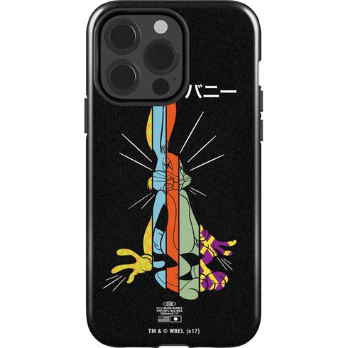 Looney Tunes Bugs Bunny Sliced Juxtapose iPhone 15 Pro Impact Case