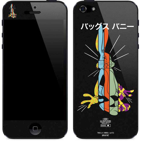 Looney Tunes Bugs Bunny Sliced Juxtapose iPhone 5/5s/5SE Skin