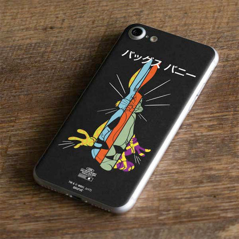 Looney Tunes Bugs Bunny Sliced Juxtapose iPhone 7 Skin