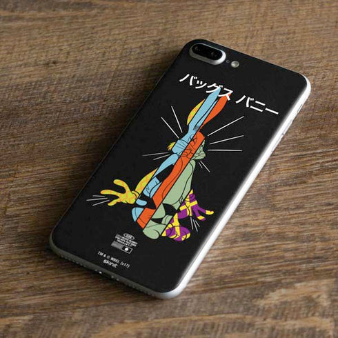 Looney Tunes Bugs Bunny Sliced Juxtapose iPhone 8 Plus Skin