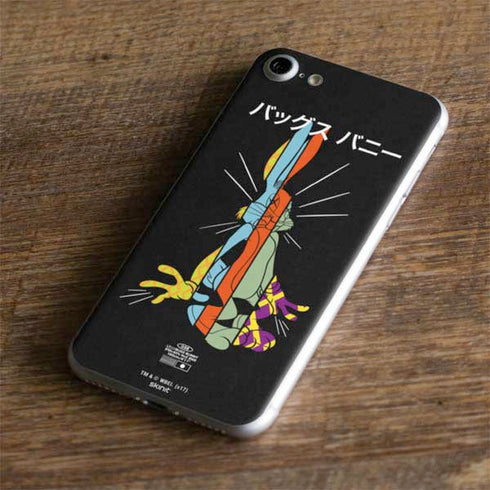 Looney Tunes Bugs Bunny Sliced Juxtapose iPhone 8 Skin