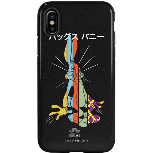 Looney Tunes Bugs Bunny Sliced Juxtapose iPhone X Pro Case
