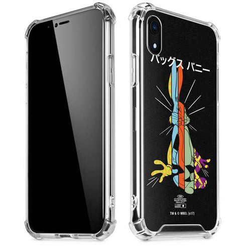 Looney Tunes Bugs Bunny Sliced Juxtapose iPhone XR Clear Case