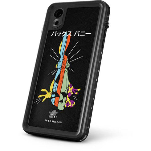 Looney Tunes Bugs Bunny Sliced Juxtapose iPhone XR Waterproof Case