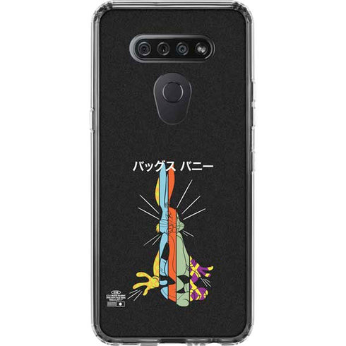 Looney Tunes Bugs Bunny Sliced Juxtapose LG K51/Q51 Clear Case