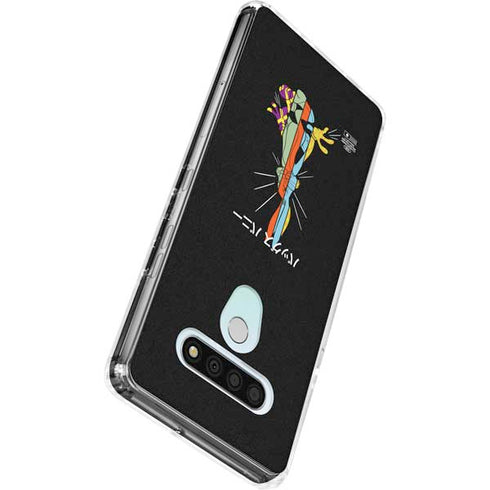Looney Tunes Bugs Bunny Sliced Juxtapose LG Stylo 6 Clear Case
