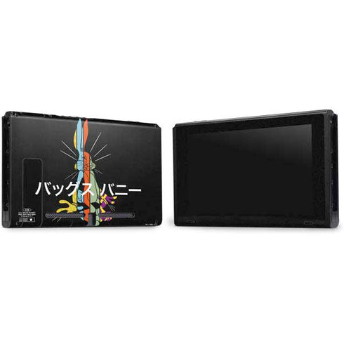 Looney Tunes Bugs Bunny Sliced Juxtapose Nintendo Switch Bundle Skin