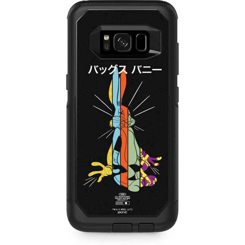 Looney Tunes Bugs Bunny Sliced Juxtapose Otterbox Commuter Galaxy Skin