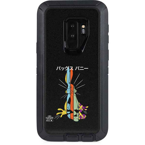 Looney Tunes Bugs Bunny Sliced Juxtapose Otterbox Defender Galaxy Skin