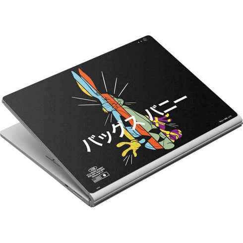Looney Tunes Bugs Bunny Sliced Juxtapose Surface Book Skin