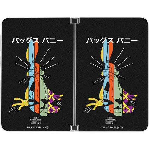 Looney Tunes Bugs Bunny Sliced Juxtapose Surface Duo Skin