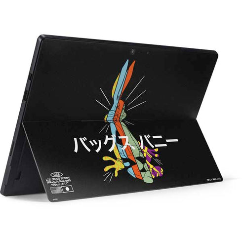 Looney Tunes Bugs Bunny Sliced Juxtapose Surface Pro 7 Skin