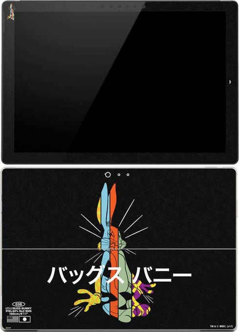 Looney Tunes Bugs Bunny Sliced Juxtapose Surface Pro (2017) Skin