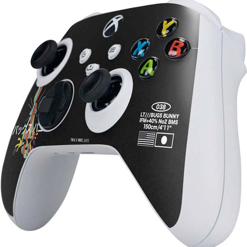 Looney Tunes Bugs Bunny Sliced Juxtapose Xbox Series S Controller Skin