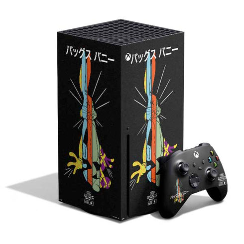 Looney Tunes Bugs Bunny Sliced Juxtapose Xbox Series X Bundle Skin