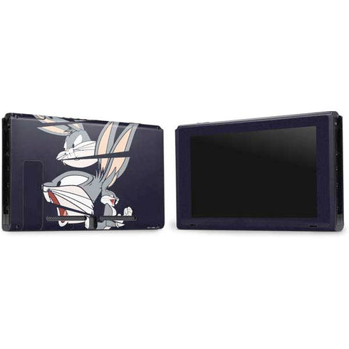 Looney Tunes Bugs Bunny Sliced Nintendo Switch Bundle Skin