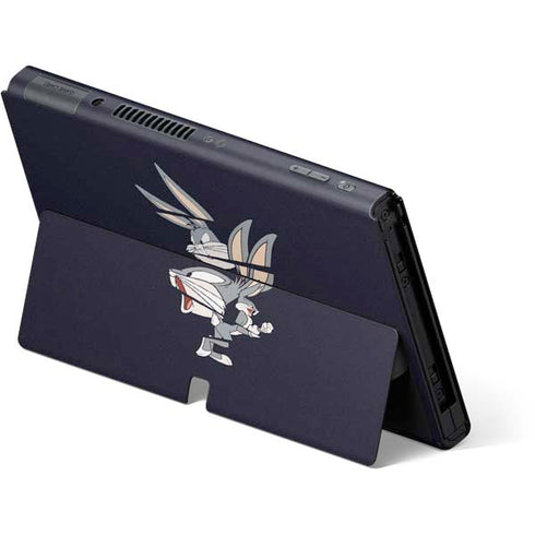 Looney Tunes Bugs Bunny Sliced Nintendo Switch OLED (2021) Skin