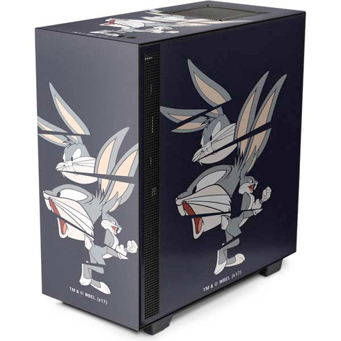 Looney Tunes Bugs Bunny Sliced NZXT H510 Compact ATX Mid-Tower Case Skin