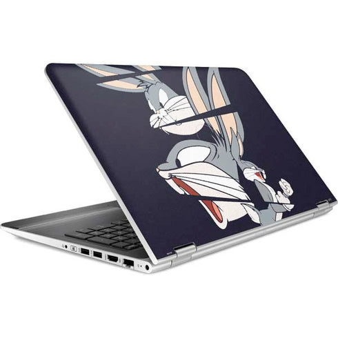 Looney Tunes Bugs Bunny Sliced HP Pavilion Skin