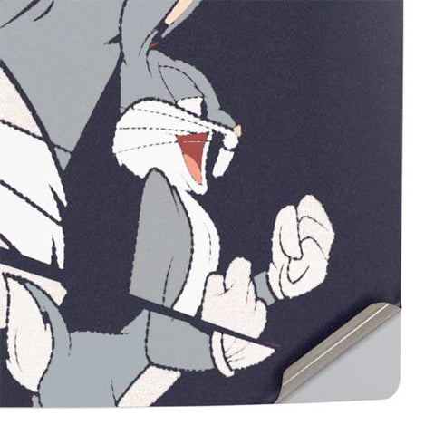 Looney Tunes Bugs Bunny Sliced PS5 Console Skin