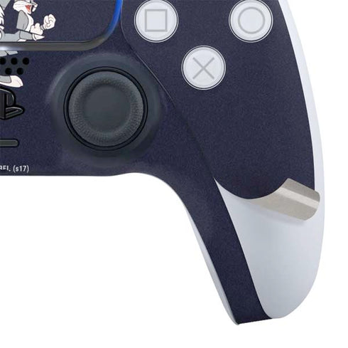 Looney Tunes Bugs Bunny Sliced PS5 Slim Digital Edition Bundle Skin