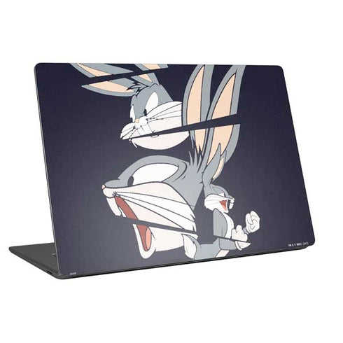 Looney Tunes Bugs Bunny Sliced Universal Laptop 17in (13.8 x 10in) Skin