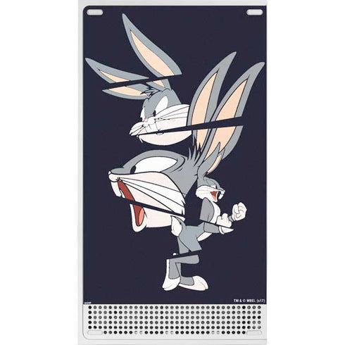 Looney Tunes Bugs Bunny Sliced Xbox Series S Console Skin