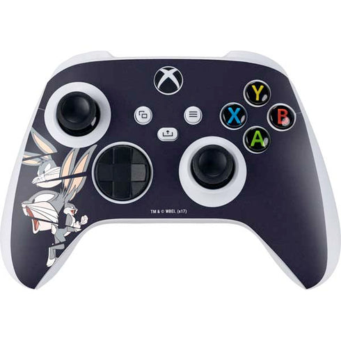 Looney Tunes Bugs Bunny Sliced Xbox Series S Controller Skin