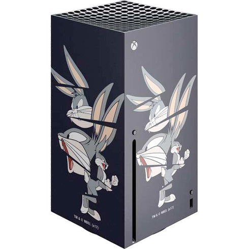 Looney Tunes Bugs Bunny Sliced Xbox Series X Console Skin