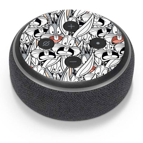 Looney Tunes Bugs Bunny Super Sized Amazon Echo Dot Skin