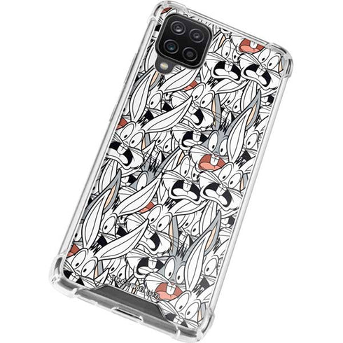 Looney Tunes Bugs Bunny Super Sized Galaxy A12 Clear Case