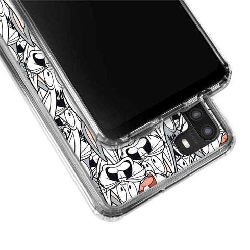 Looney Tunes Bugs Bunny Super Sized Galaxy A21 Clear Case